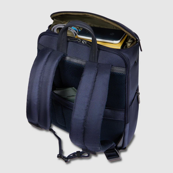 zaino multiscompartimento da viaggio CA6648BR2 BLU PIQUADRO 