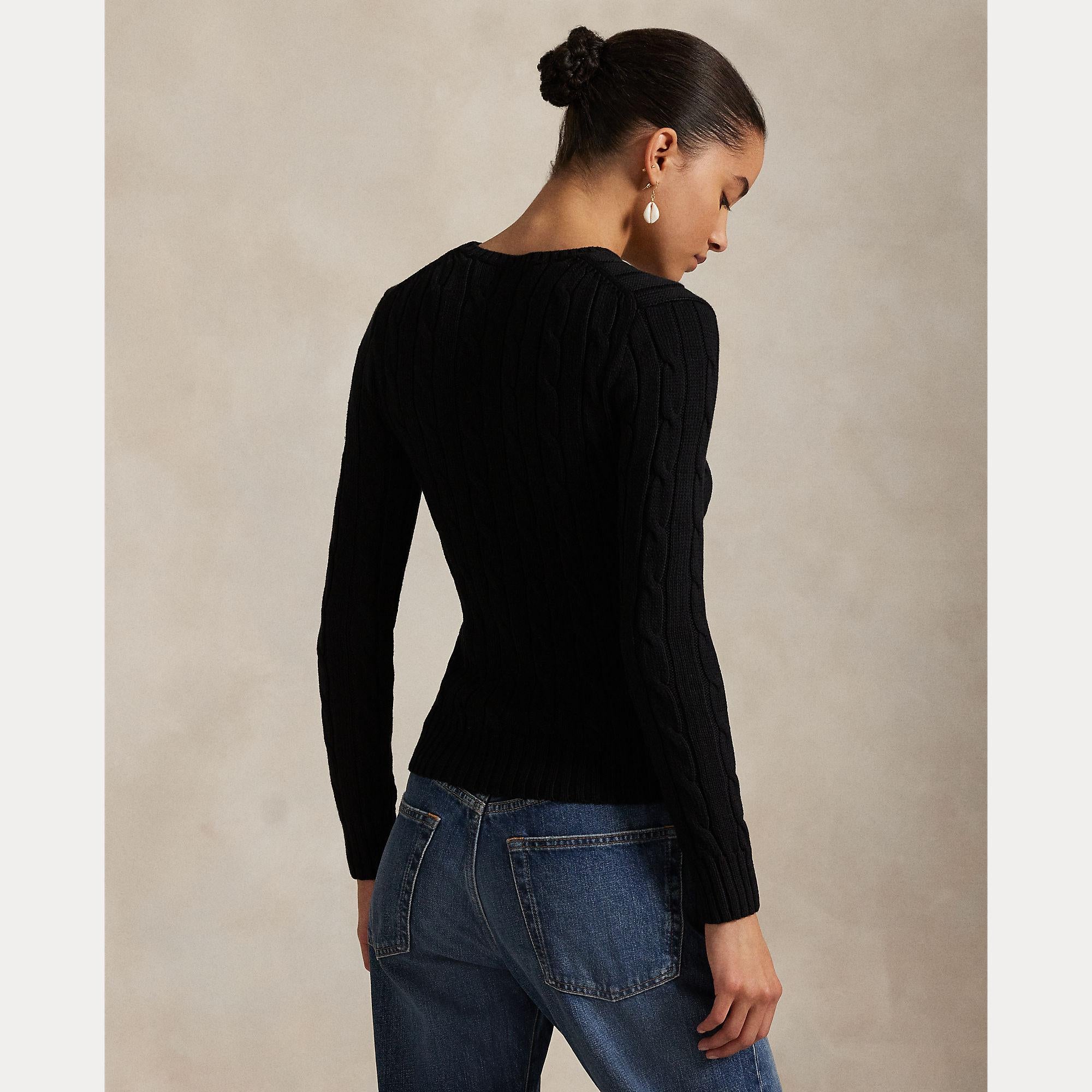 maglione in cotone a trecce 211-971869 006 RALPH LAUREN POLO 