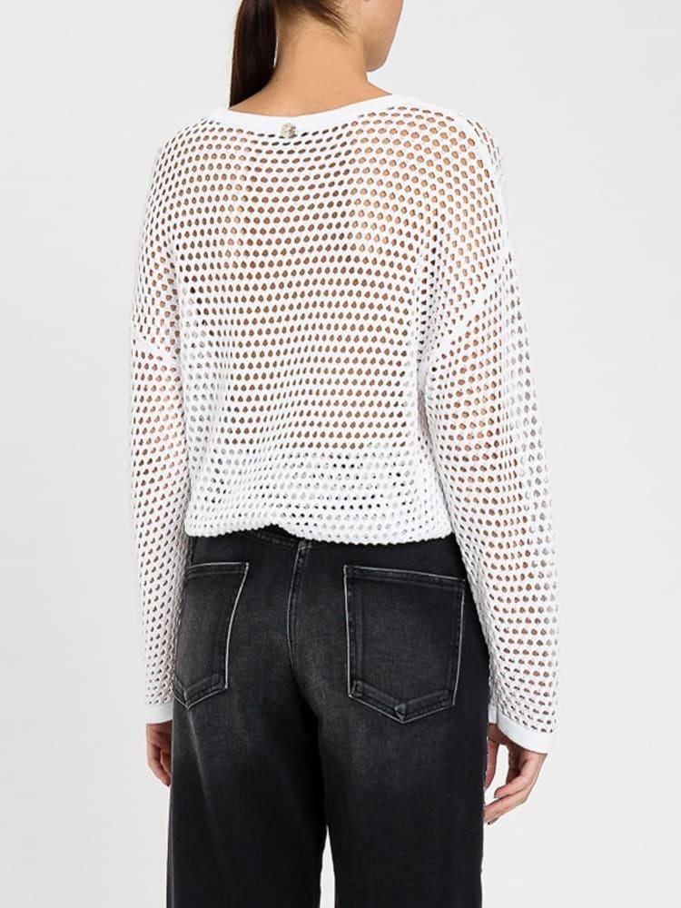 top traforato 261AP3032 00526 TWINSET ACTITUDE 