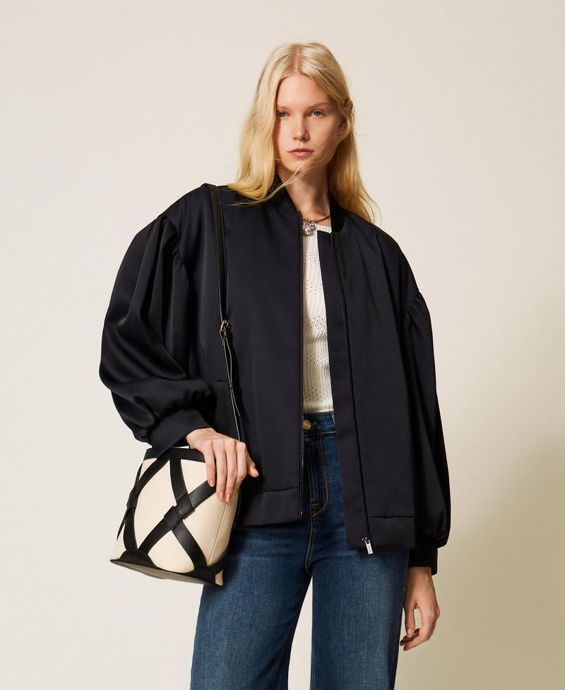 secchiello in canvas 261TB7270 02711 TWINSET 