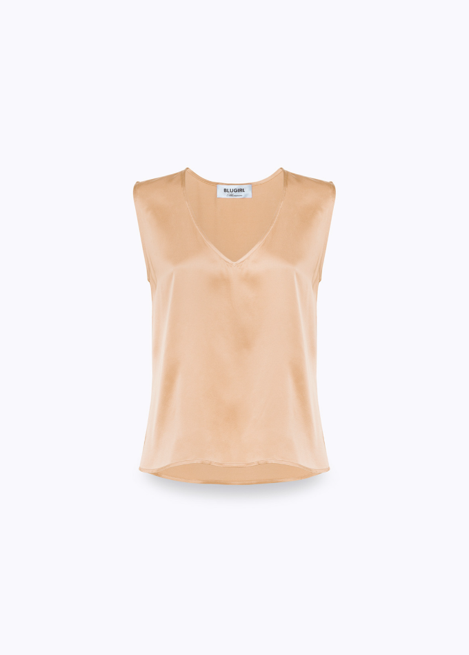 top in raso RA6190T448A 61212 Blugirl 