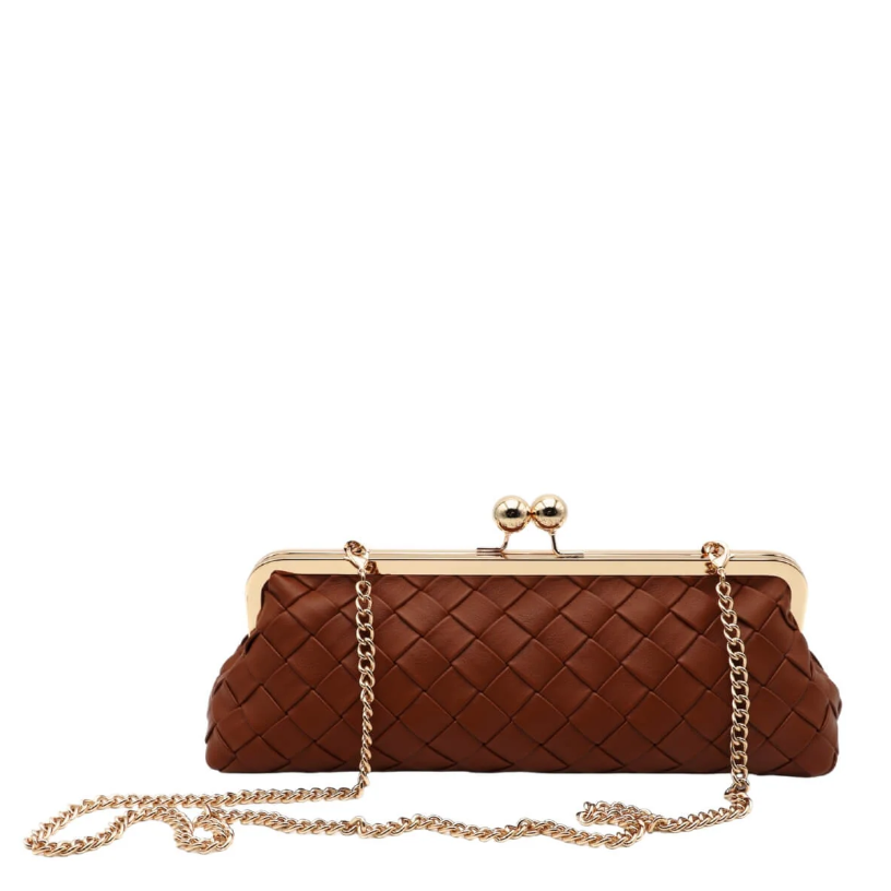 borsa clutch intrecciata 261TB7301 00057 TWINSET 