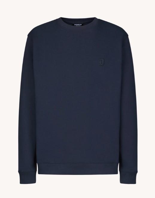 felpa regular con logo UF641KF0196FS6 894 DONDUP 