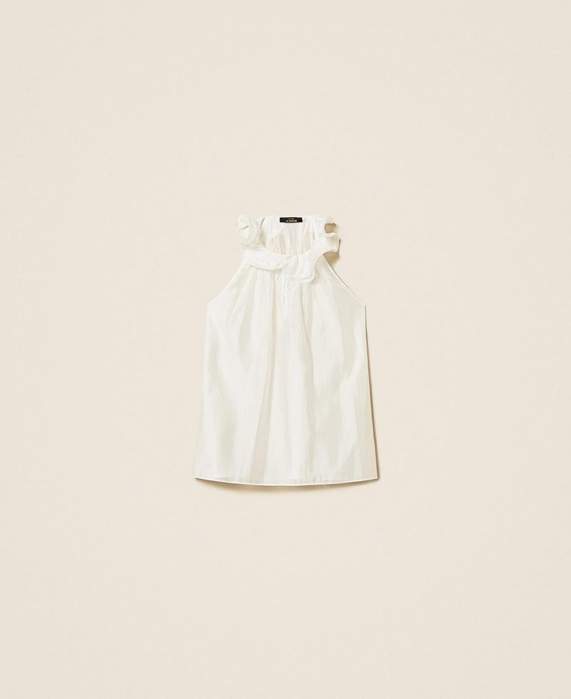 top con volant 261AP2184 00526 TWINSET ACTITUDE 