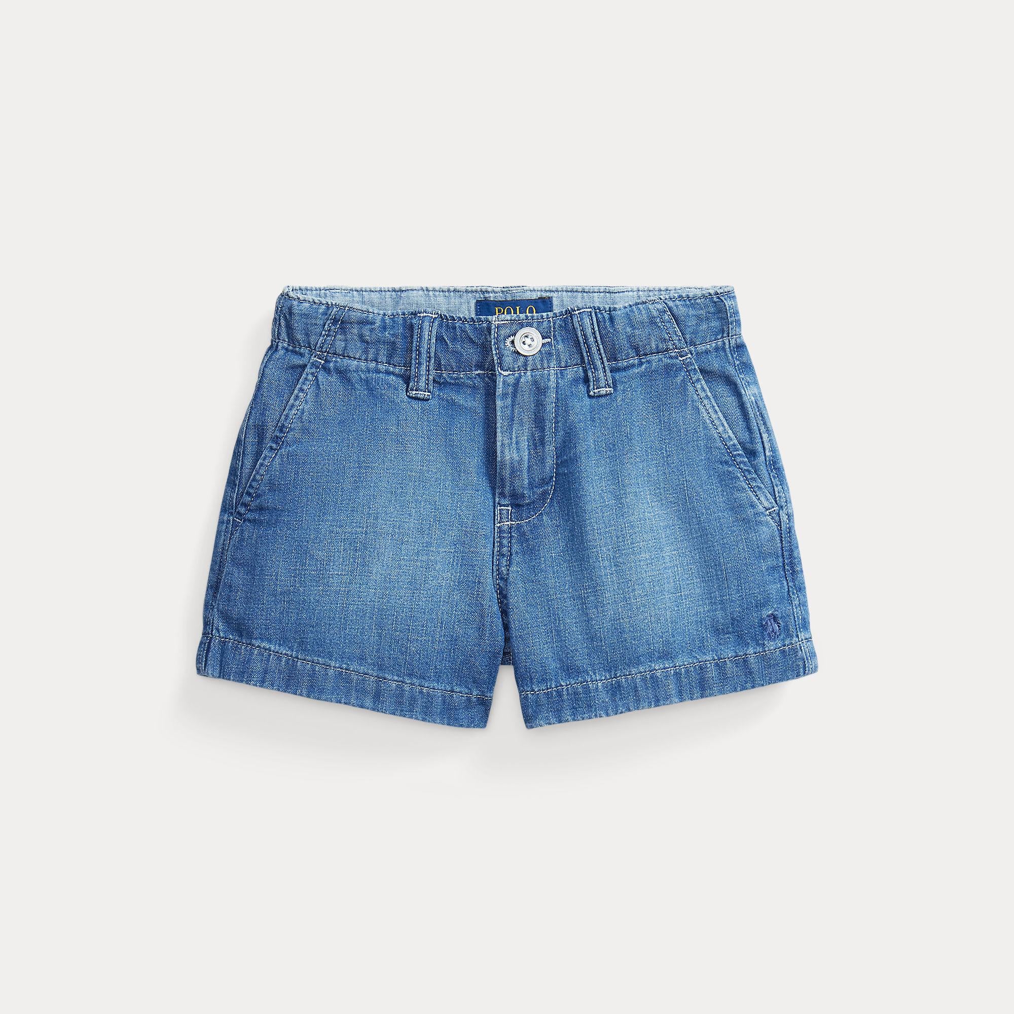 shorts in denim di cotone 312-A11776 001 RALPH LAUREN POLO 
