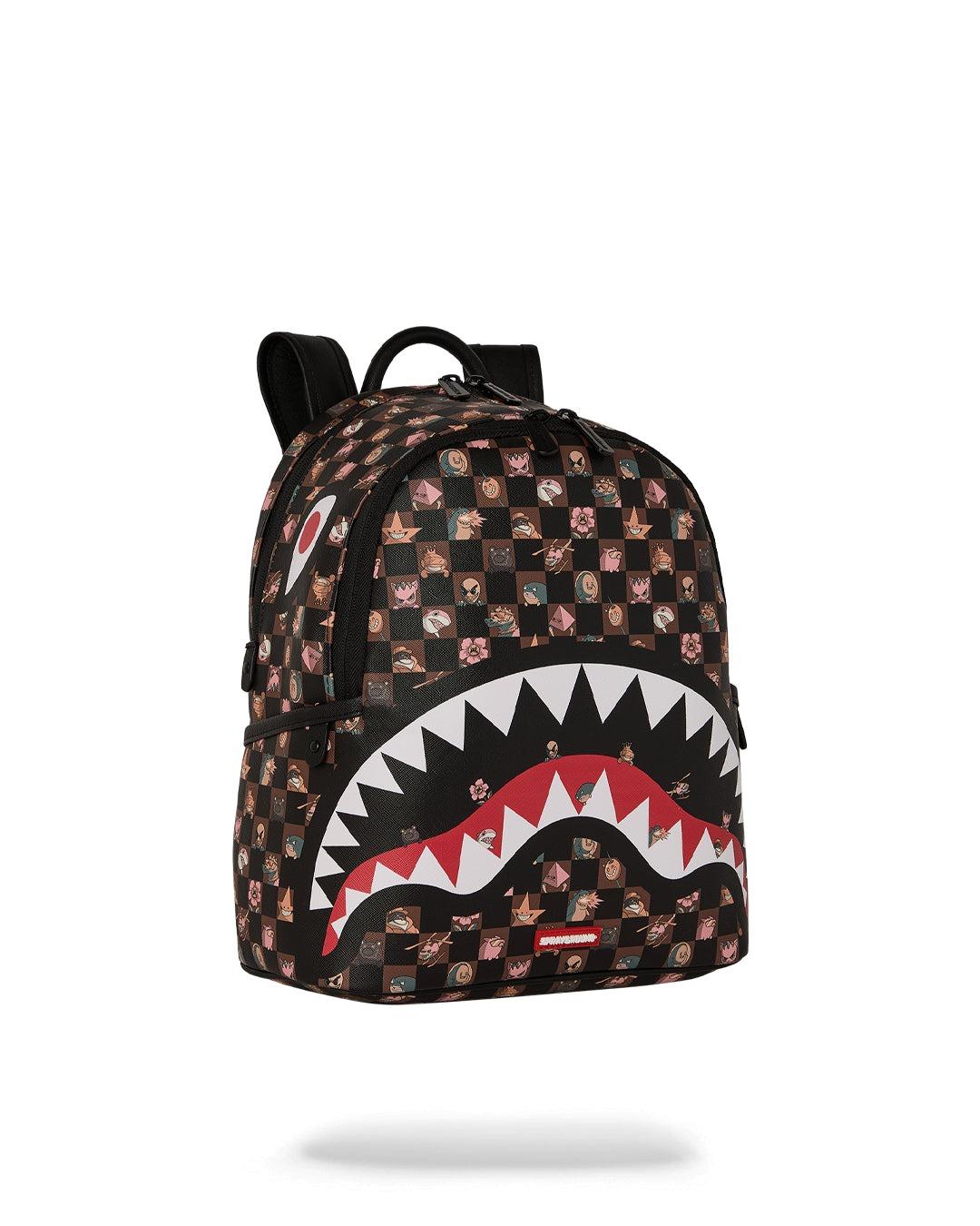 zaino peeking characters remix savage 910B89005 NSZ SPRAYGROUND 