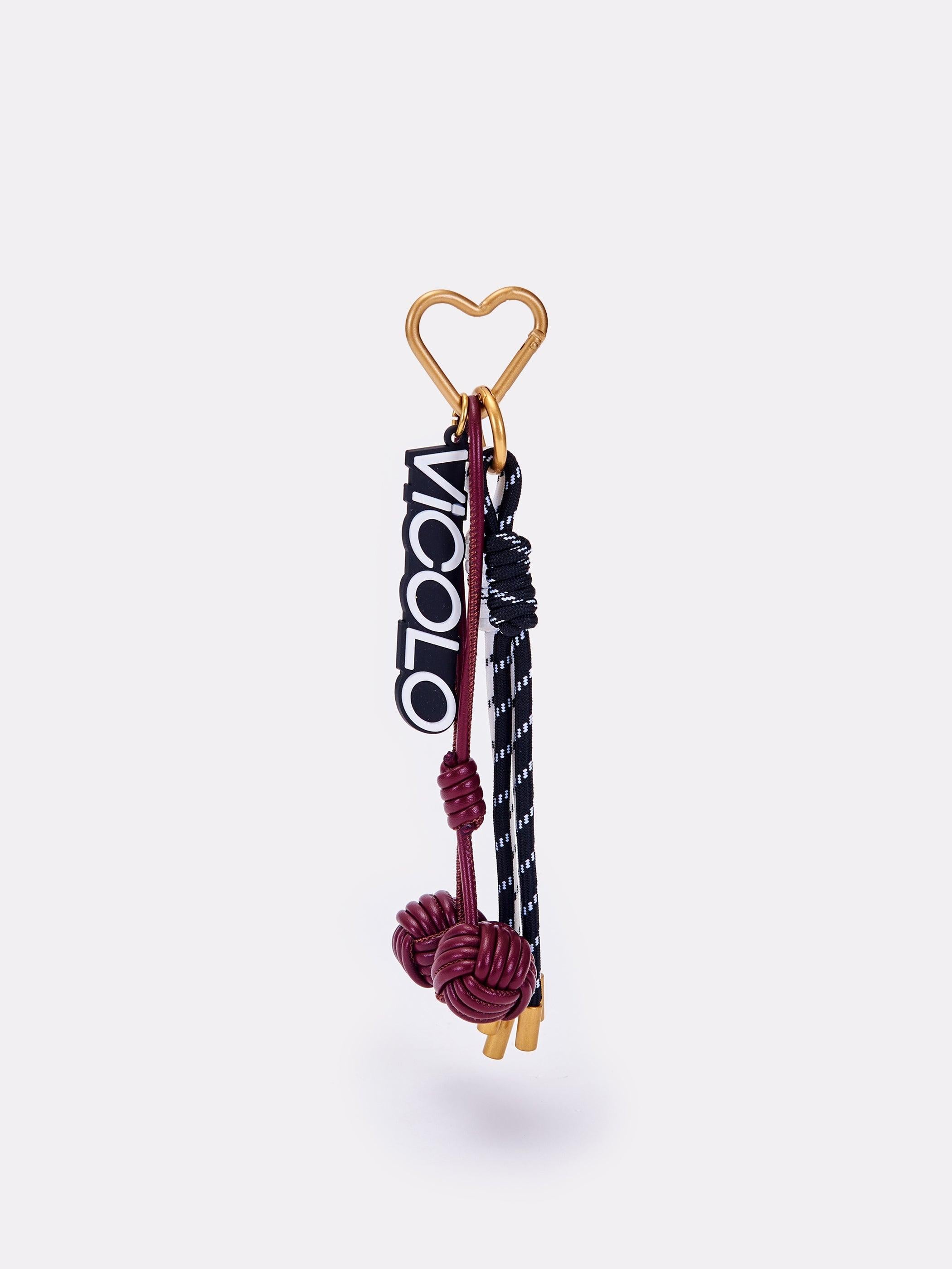 Charm con applicazioni XF0034 BORDEAUX VICOLO 