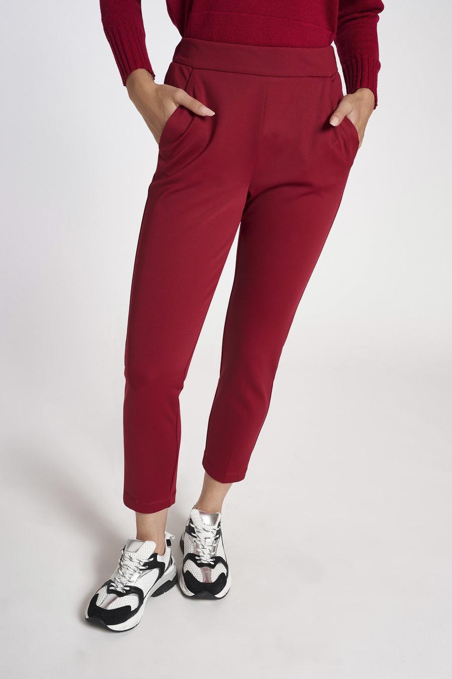 pantalone elasticizzato in jersey tecnico PILI22 23 CARLAG 