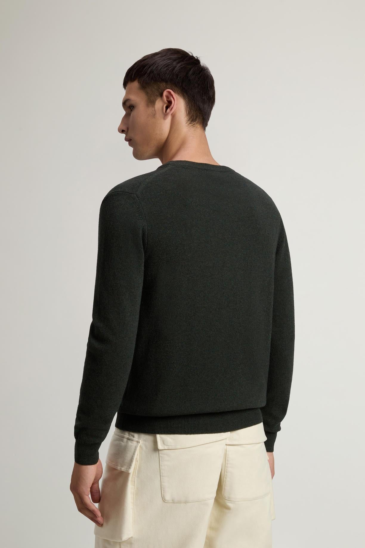maglione girocollo in pura lana CFWOKN0278MRUF0469 6006 WOOLRICH 
