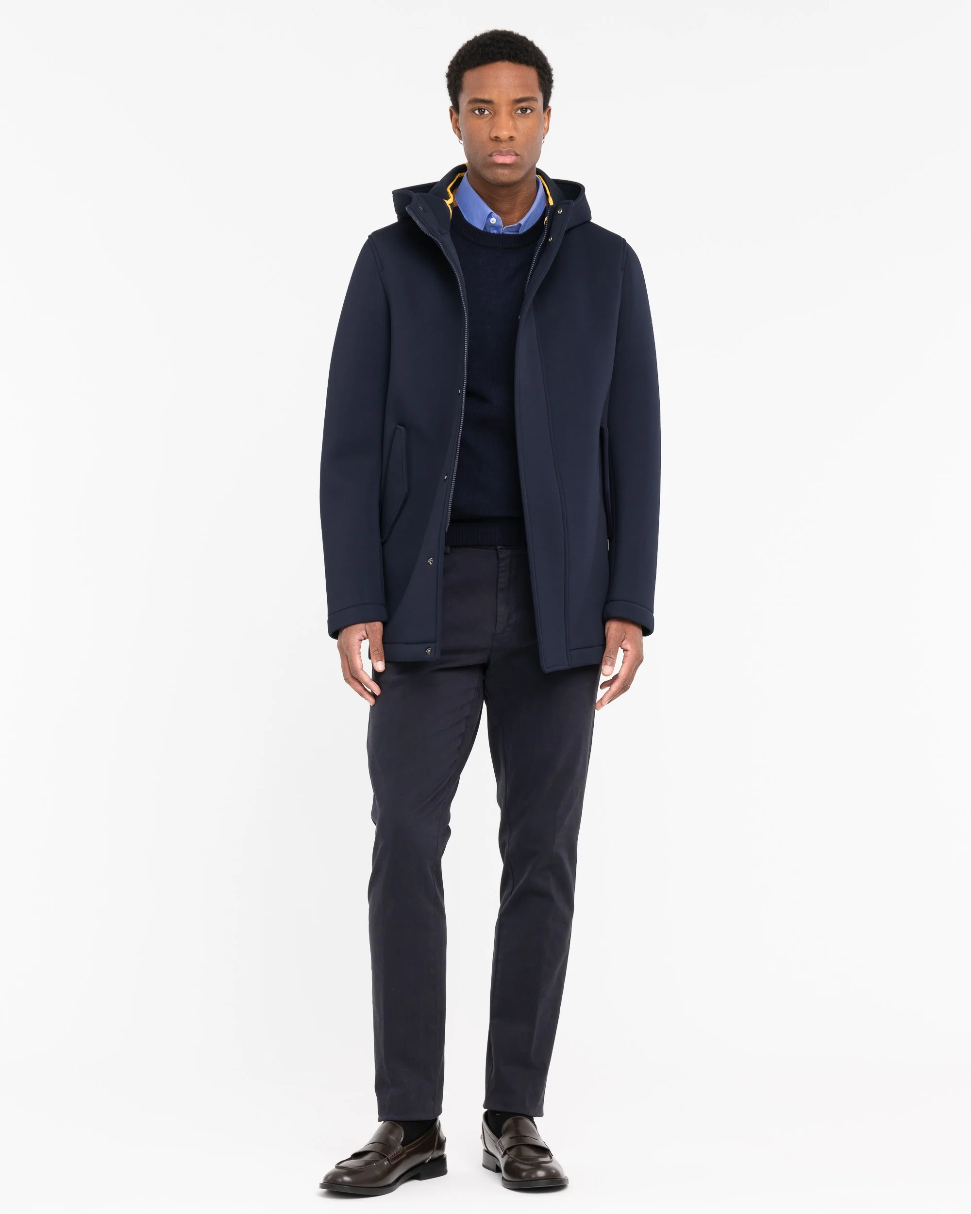 Cappotto imbottito in tessuto tecnico 3732H8427C 243921 89 MANUEL RITZ 