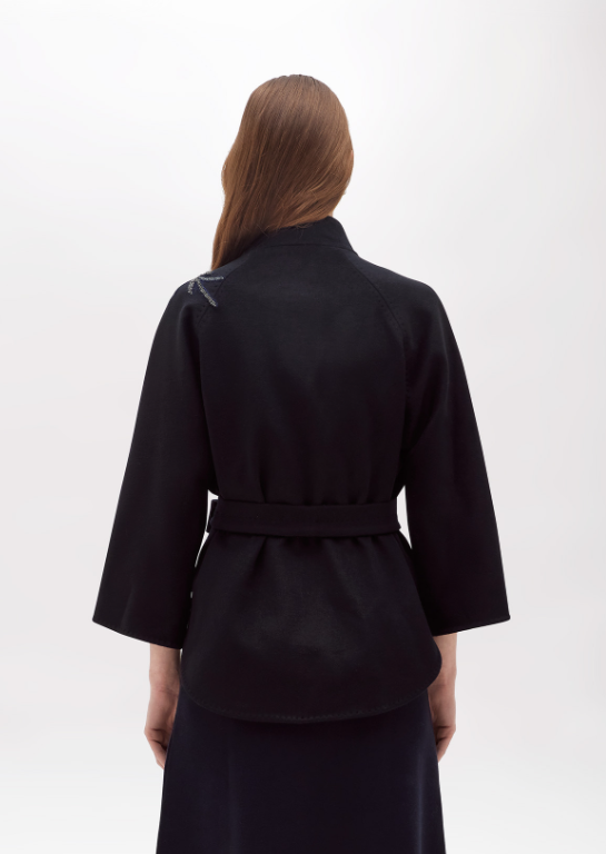 cappotto corto in panno RF5243T221A 93812 Blugirl 