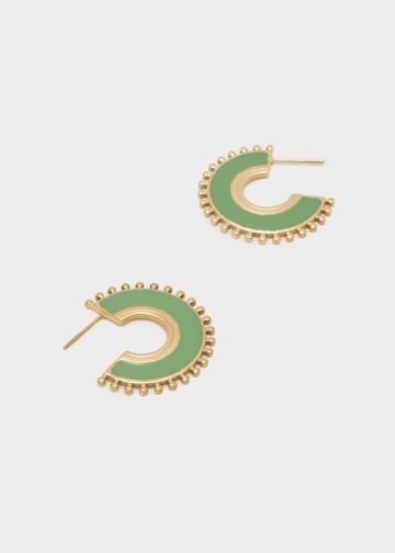 orecchini echo LNOR0037 VERDE NALI' 