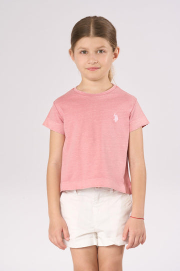 t-shirt con logo iconico US43654003 452 U.S. POLO ASSN. 