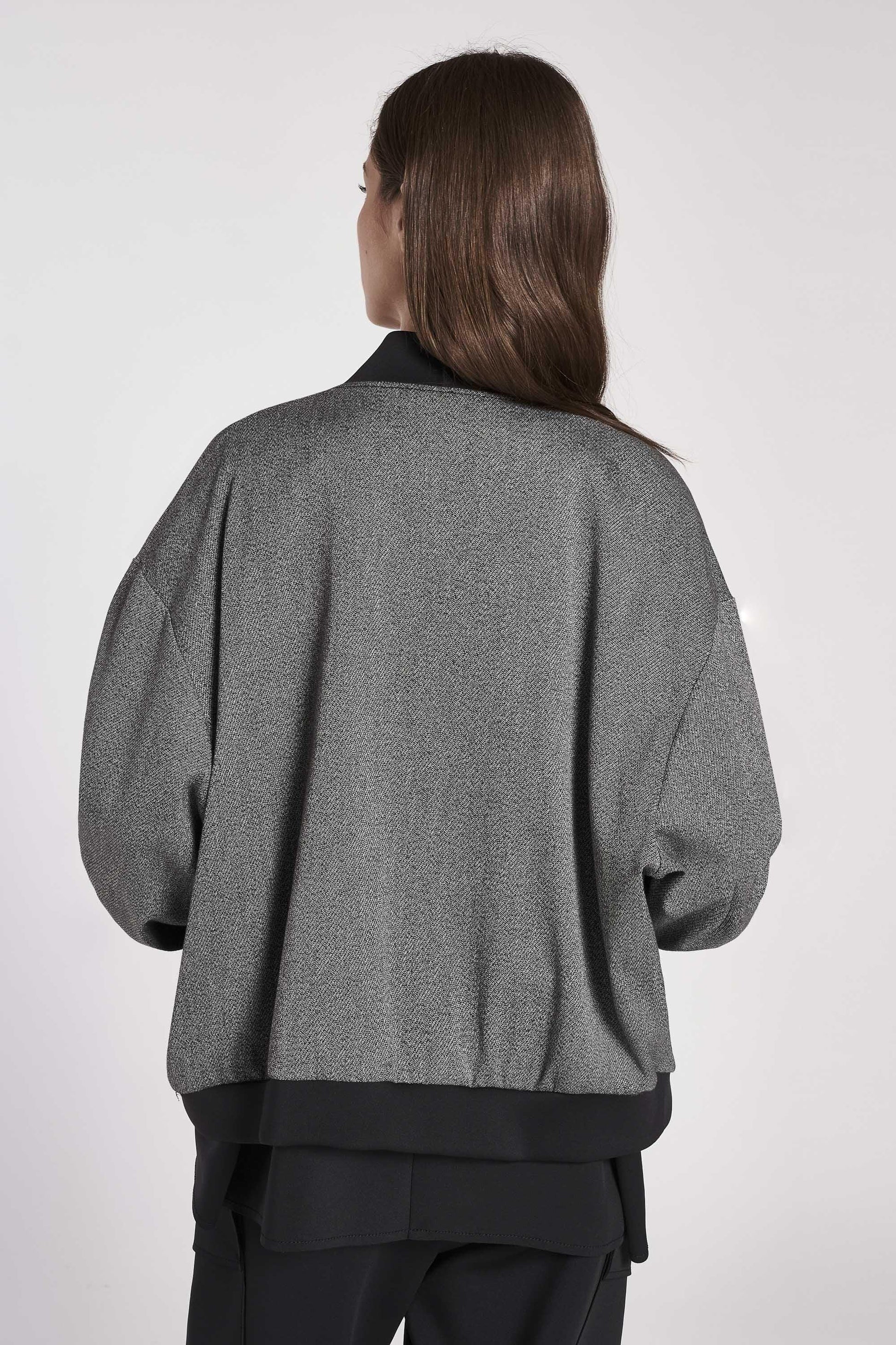 Bomber sfoderato con rose SONE04 10 CARLAG 