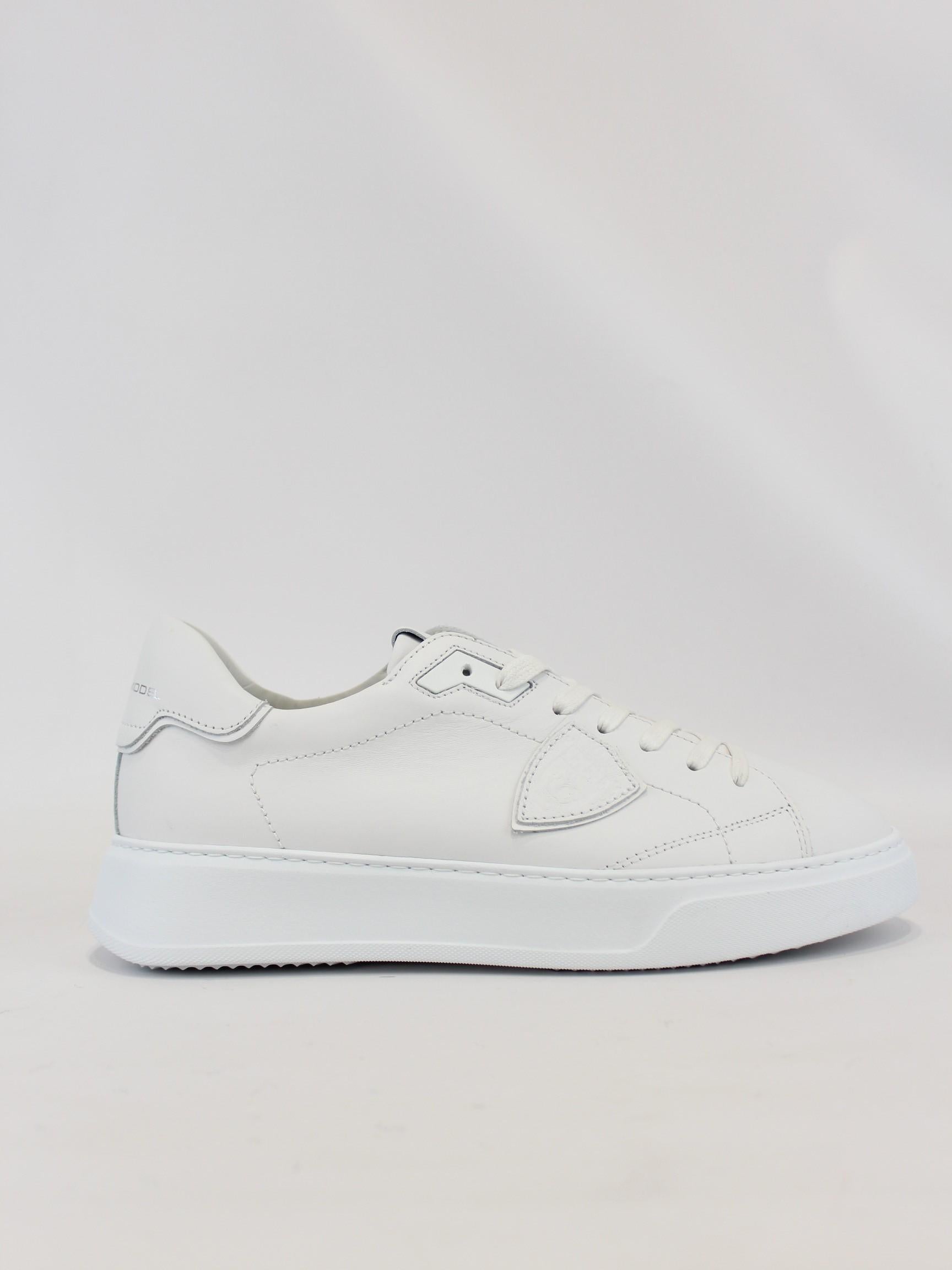 sneakers con logo in pelle BTLU V001 PHILIPPE MODEL 