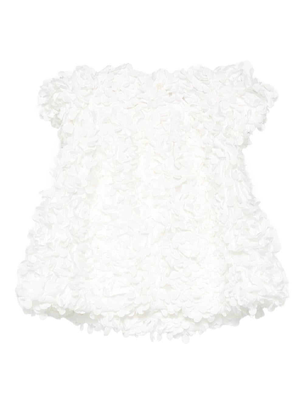 abito con petali all over 1CJAB34 X30 LA STUPENDERIA 