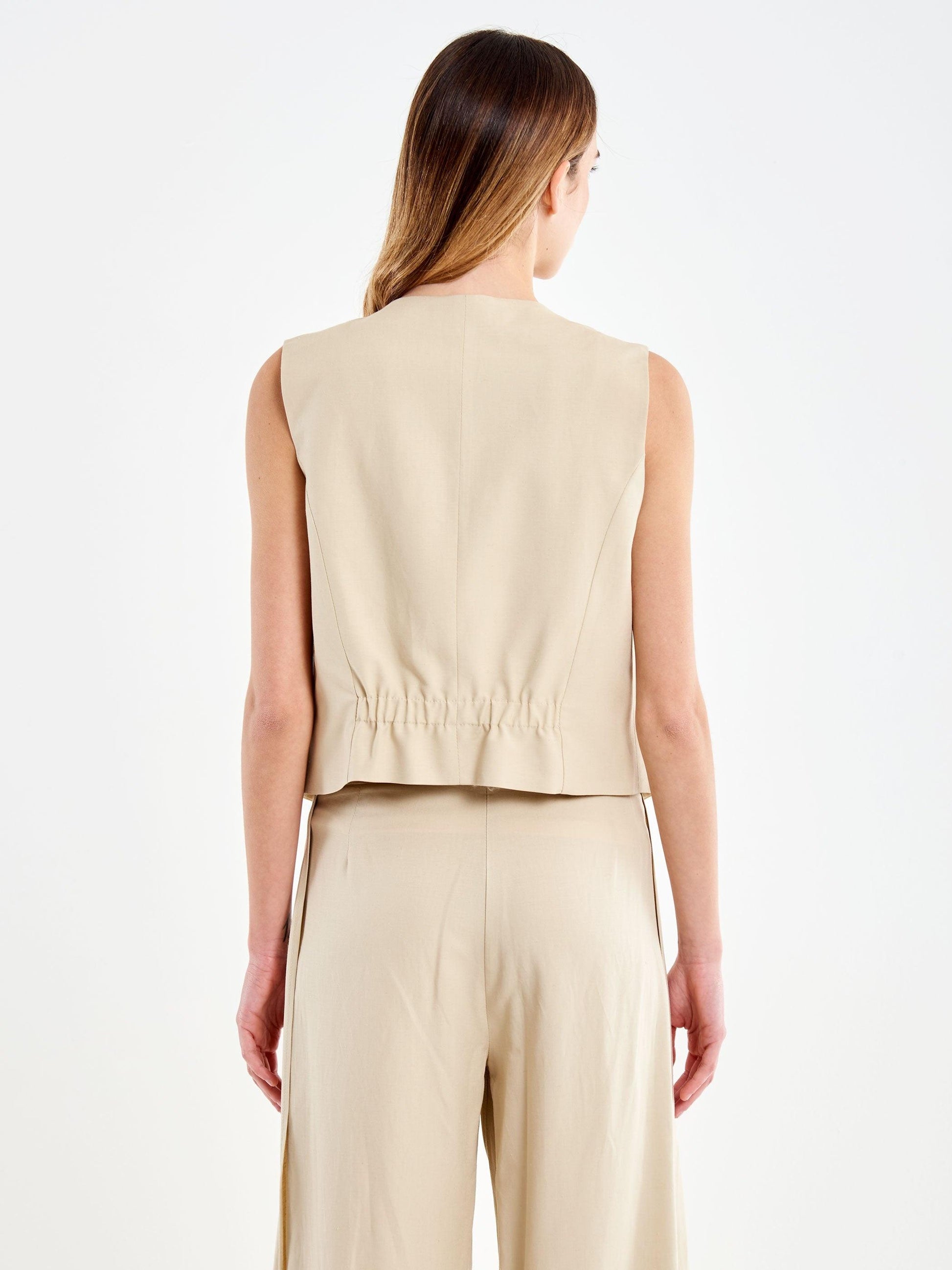 giacca gilet TAB1625 BEIGE VICOLO 