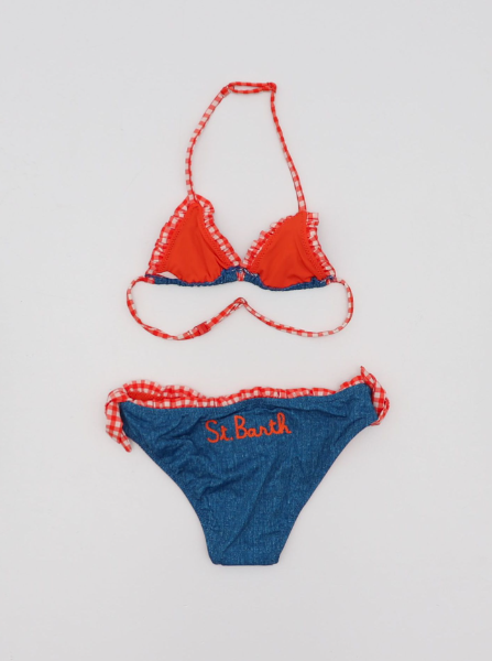 costume bambina fantasia denim HONEY 00191B MC2 SAINT BARTH 