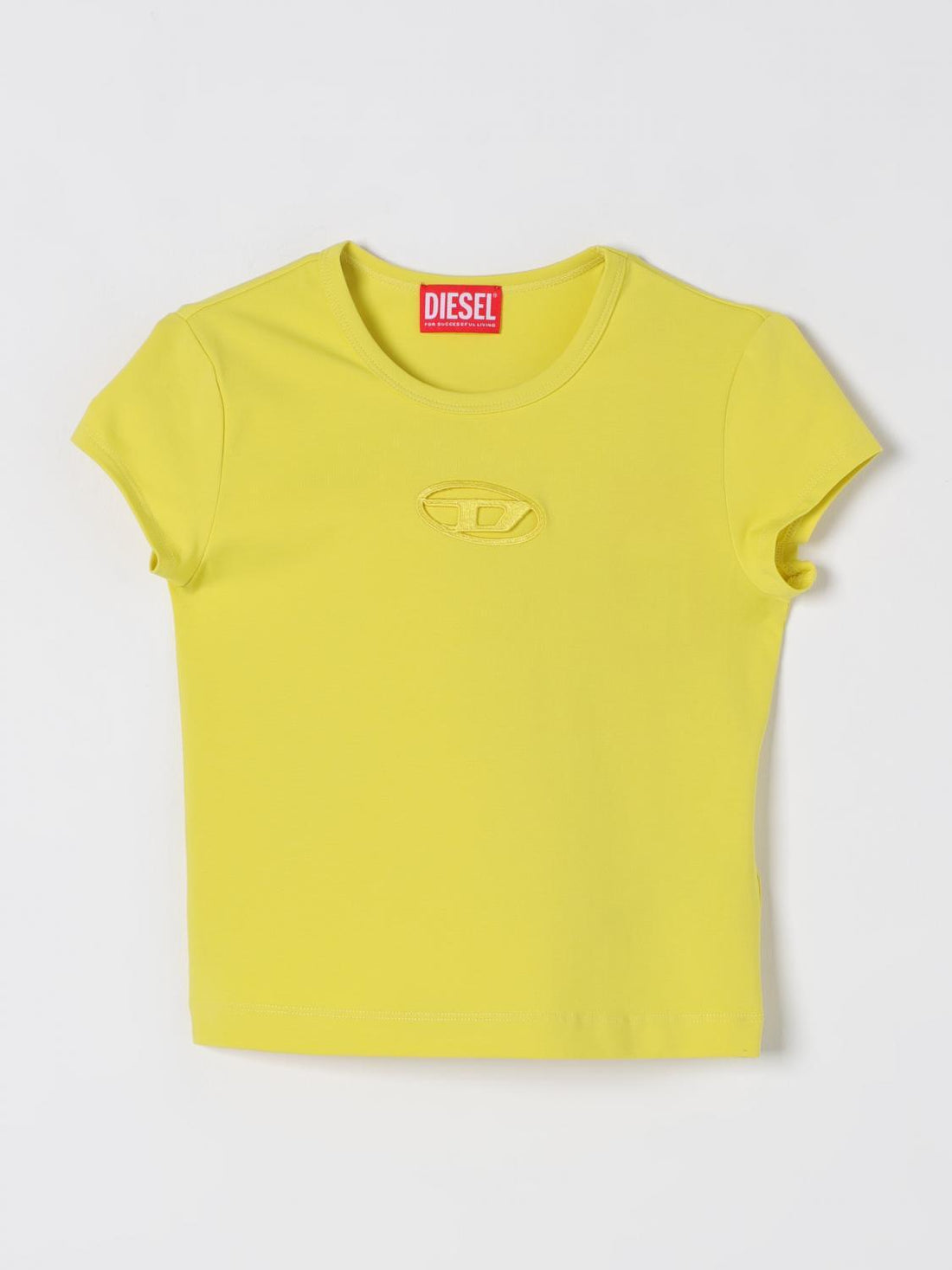 T-shirt con logo Oval d J01830 0AFAA K208 DIESEL 