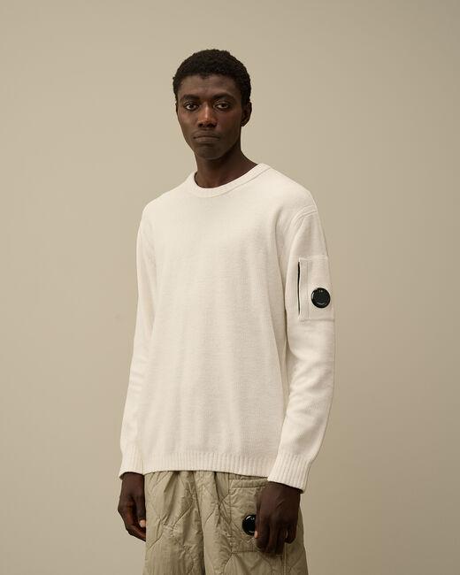 Maglia con lente iconica 17CMKN086A 005558G 103 CP COMPANY 