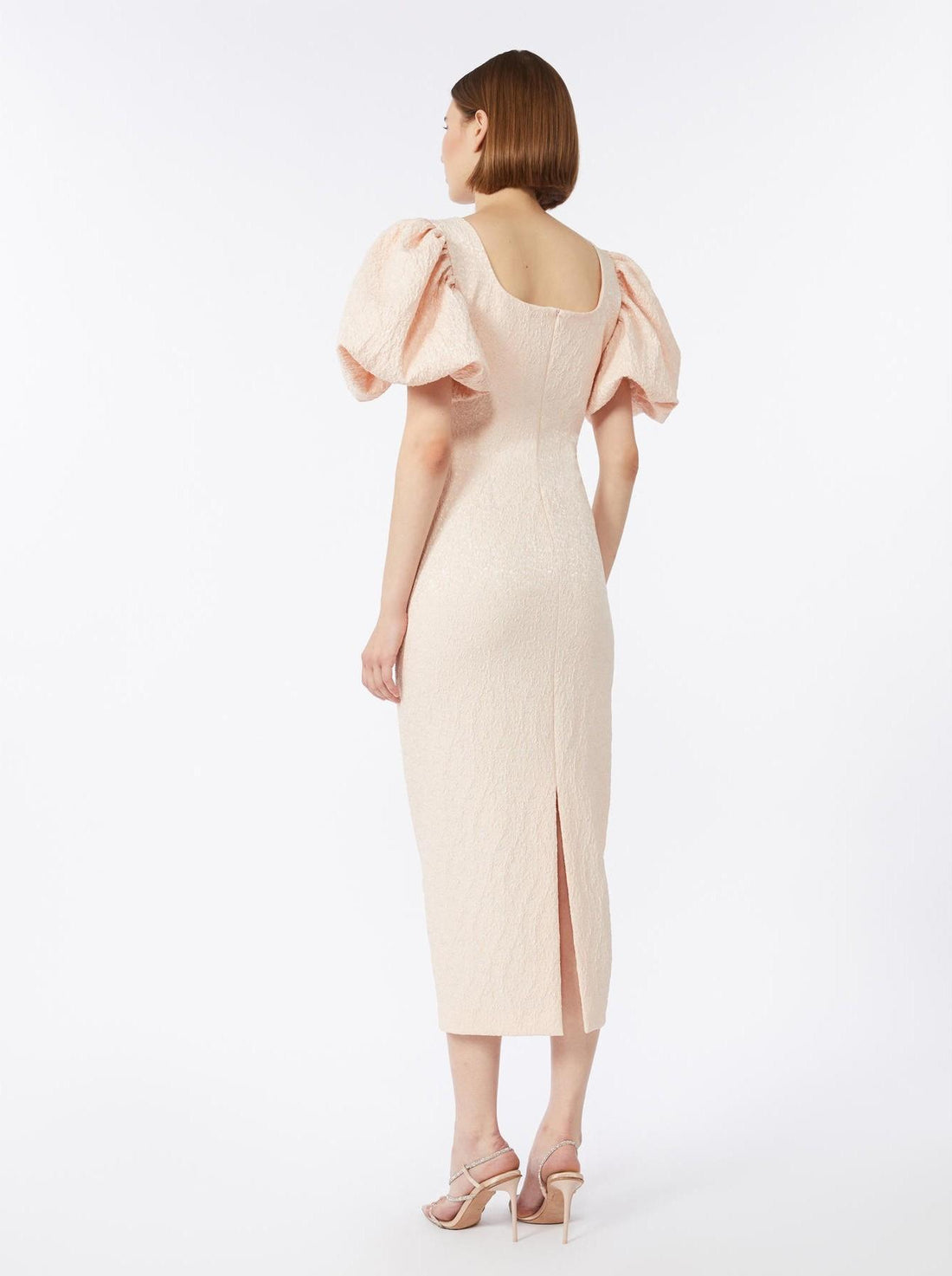 abito con maniche balloon MSEQUIZ 001 MAXMARA 