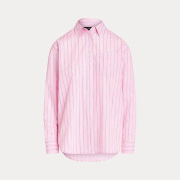camicia in tessuto a righe 200-932627 001 LAUREN RALPH LAUREN 