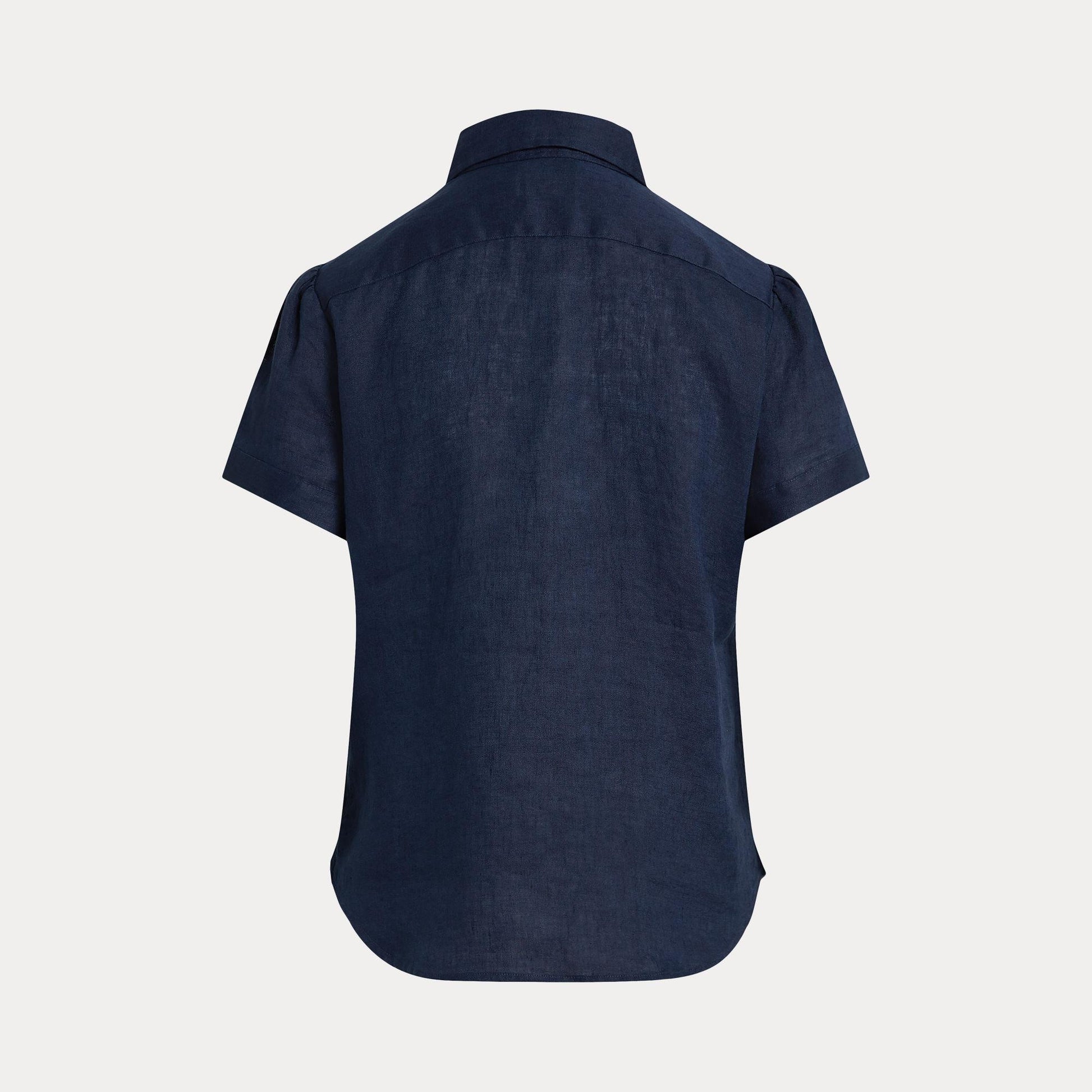 camicia in lino maniche corte 211-973366 506 RALPH LAUREN POLO 