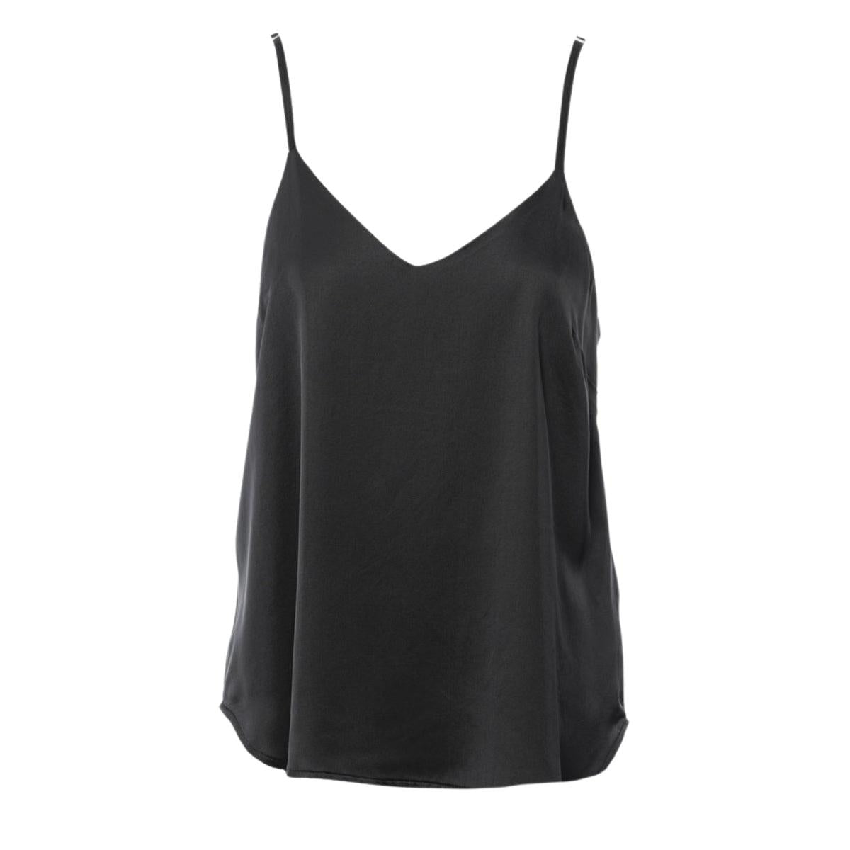 blusa in viscosa P76SB234 BLACK ANONYME 