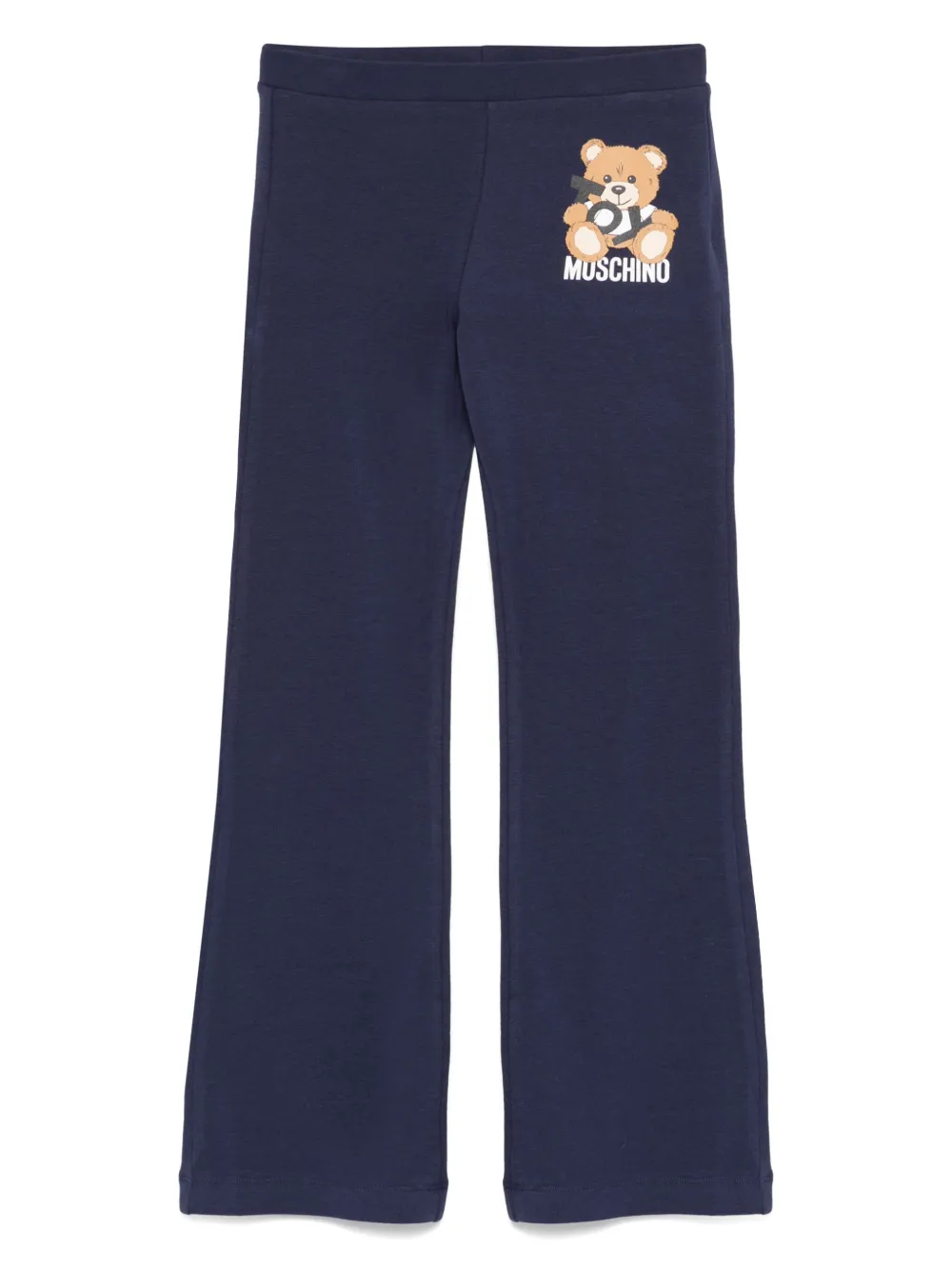leggins con teddy HBP051LBA00 40016 MOSCHINO KIDS 