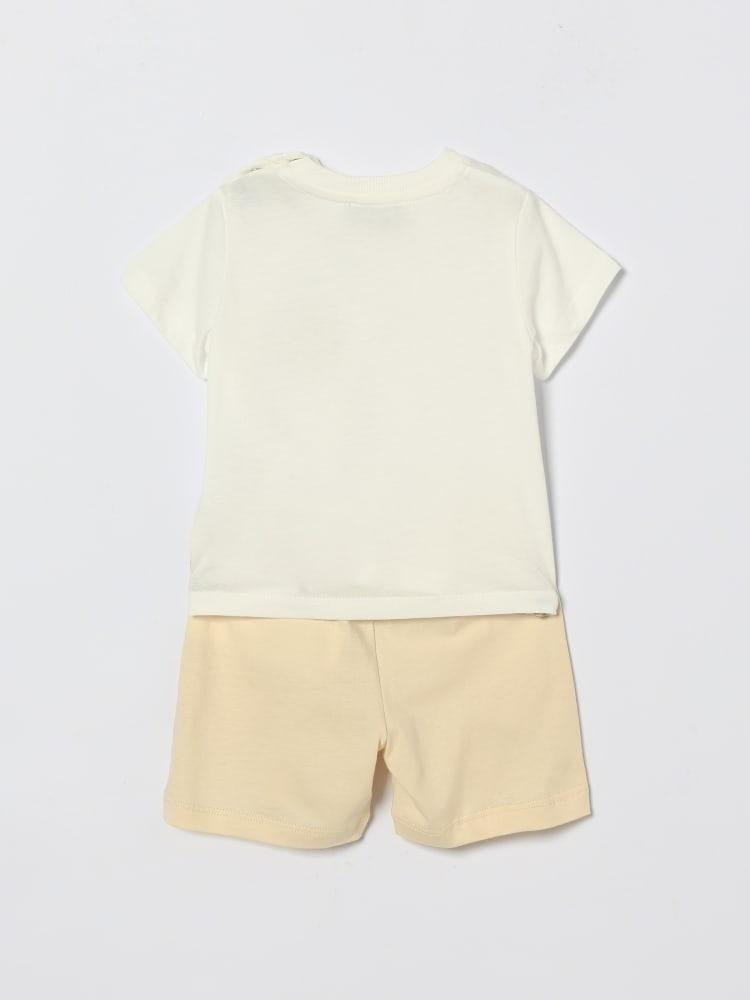 Completo con shorts M6G00MLAA03 84313 MOSCHINO KIDS 
