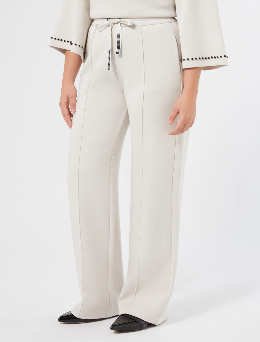 pantalone con applicazione strass ALBORE001 MARINA SPORT