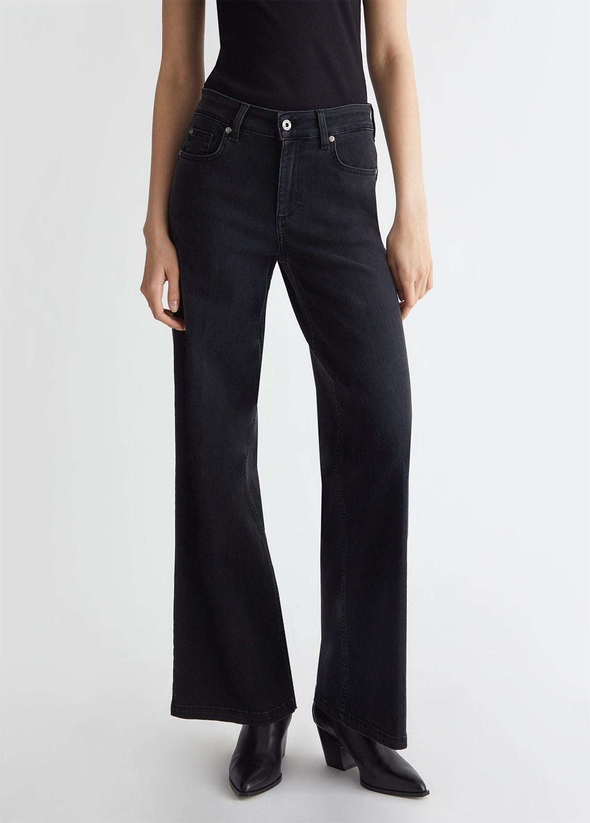 pantalone denim stone wash UA5020DS058 87396 liU JO 