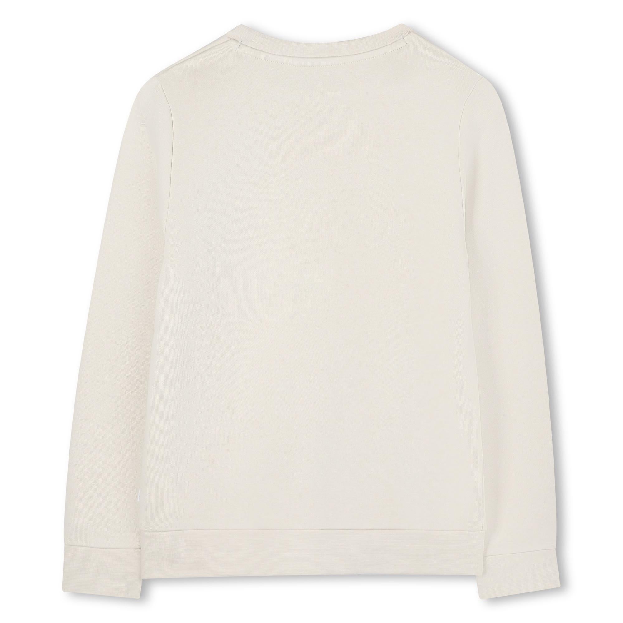 Felpa con logo petto J52348 21C BOSS 