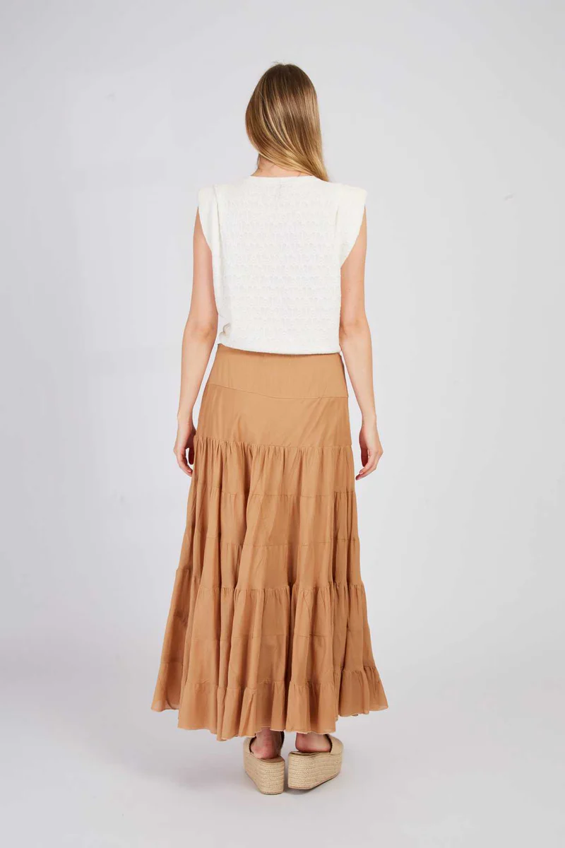 gonna lunga bohemien P550009 BEIGE DERHY 