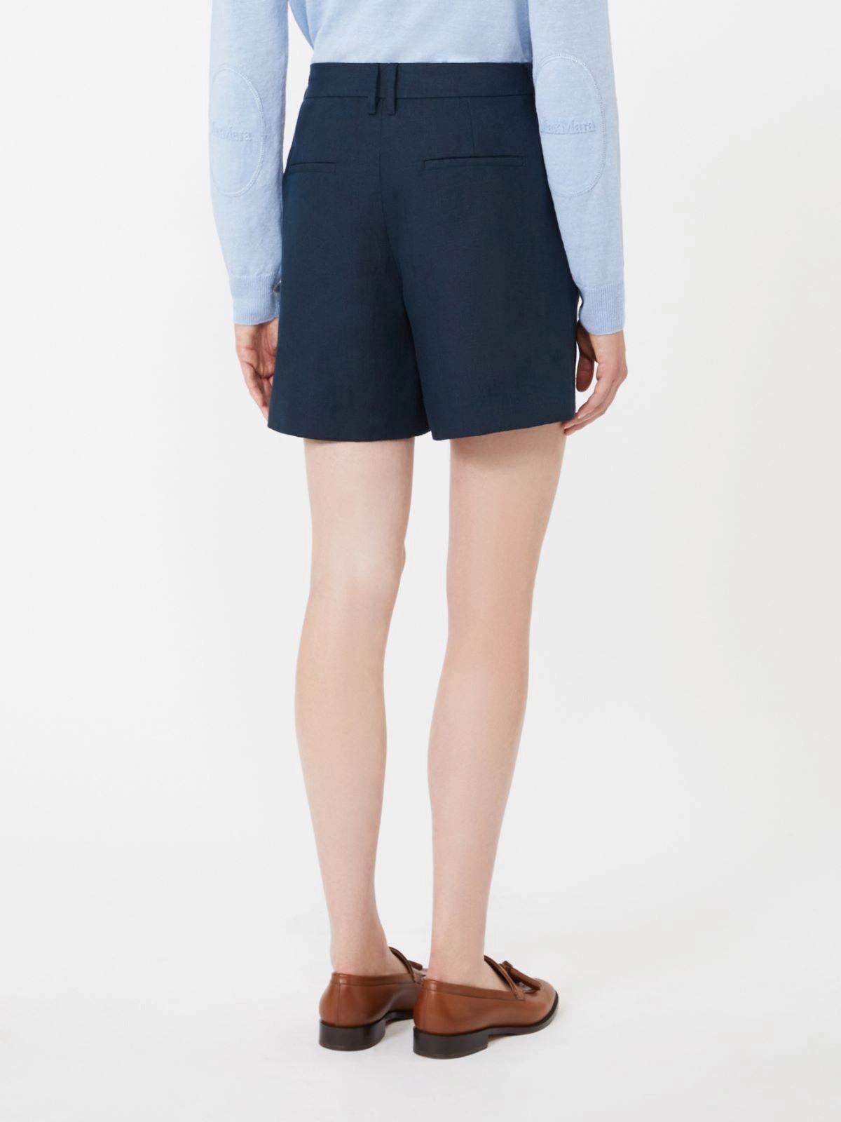 shorts in lino SMMPARTY 004 S MAXMARA 