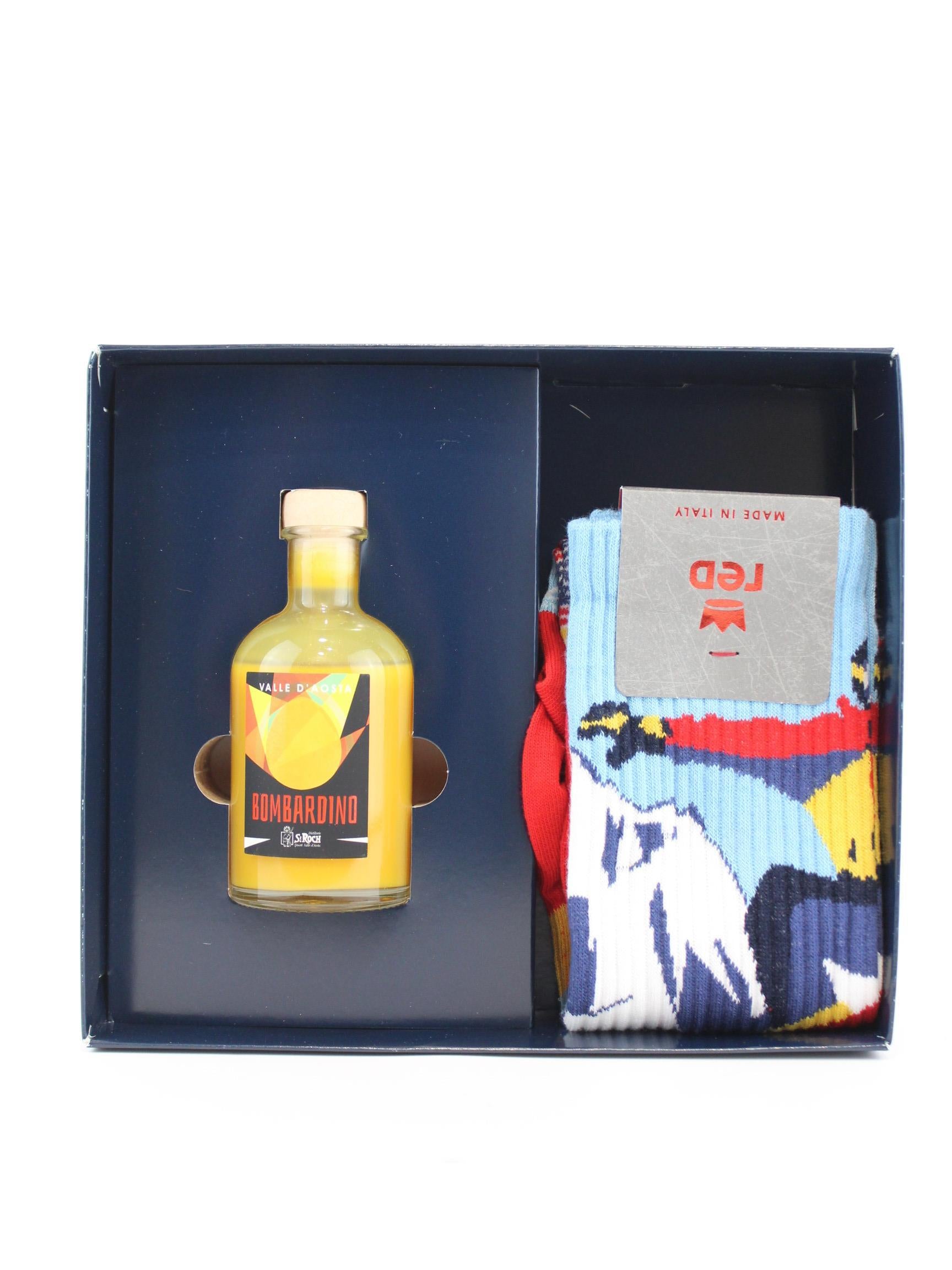 box calza con bombardino 64X66KIT V1880 RED 