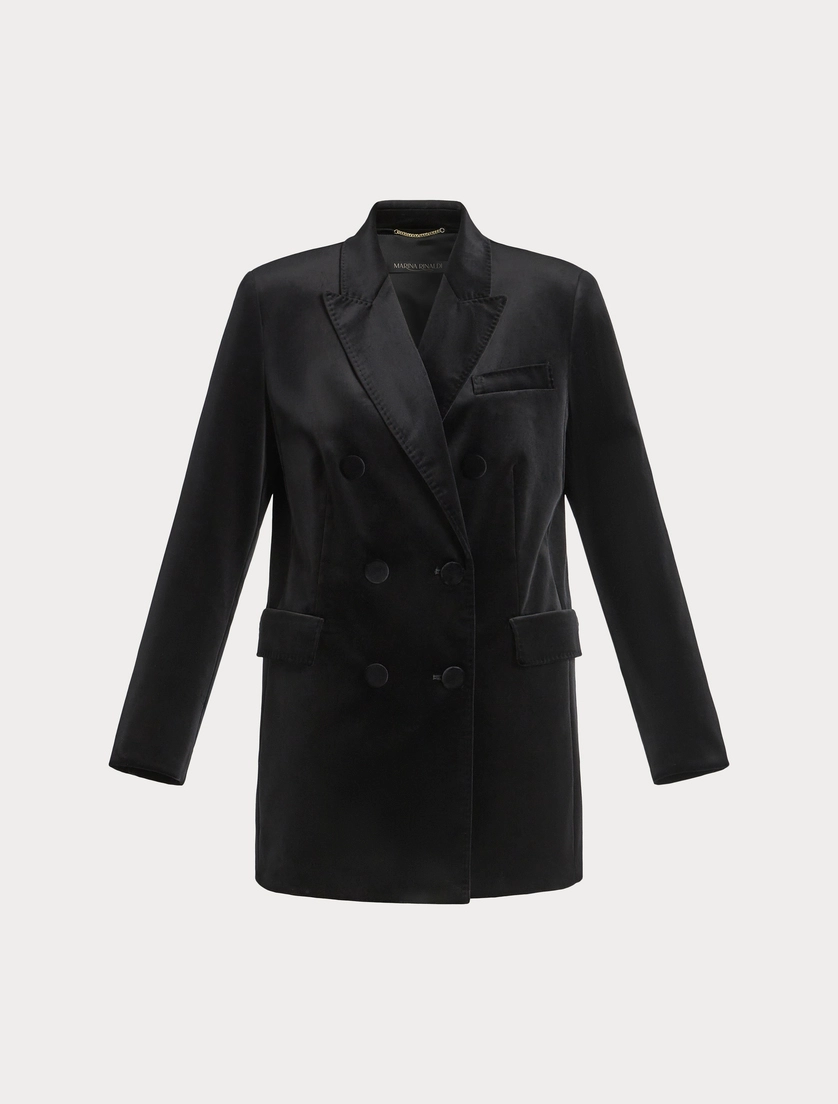 giacca blazer in velluto VAMPATA 001 MARINA RINALDI 