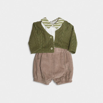 corredino tre pezzi LP1113 UNI LA SARTORIA DEI PICCOLI 