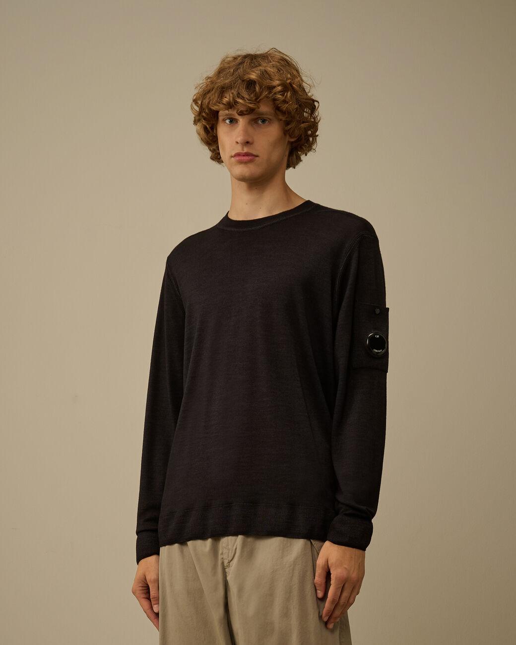 maglione in lana merino 19CMKN024A 003247F 888 CP COMPANY 