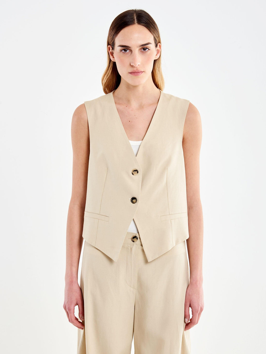 giacca gilet TAB1625 BEIGE VICOLO 