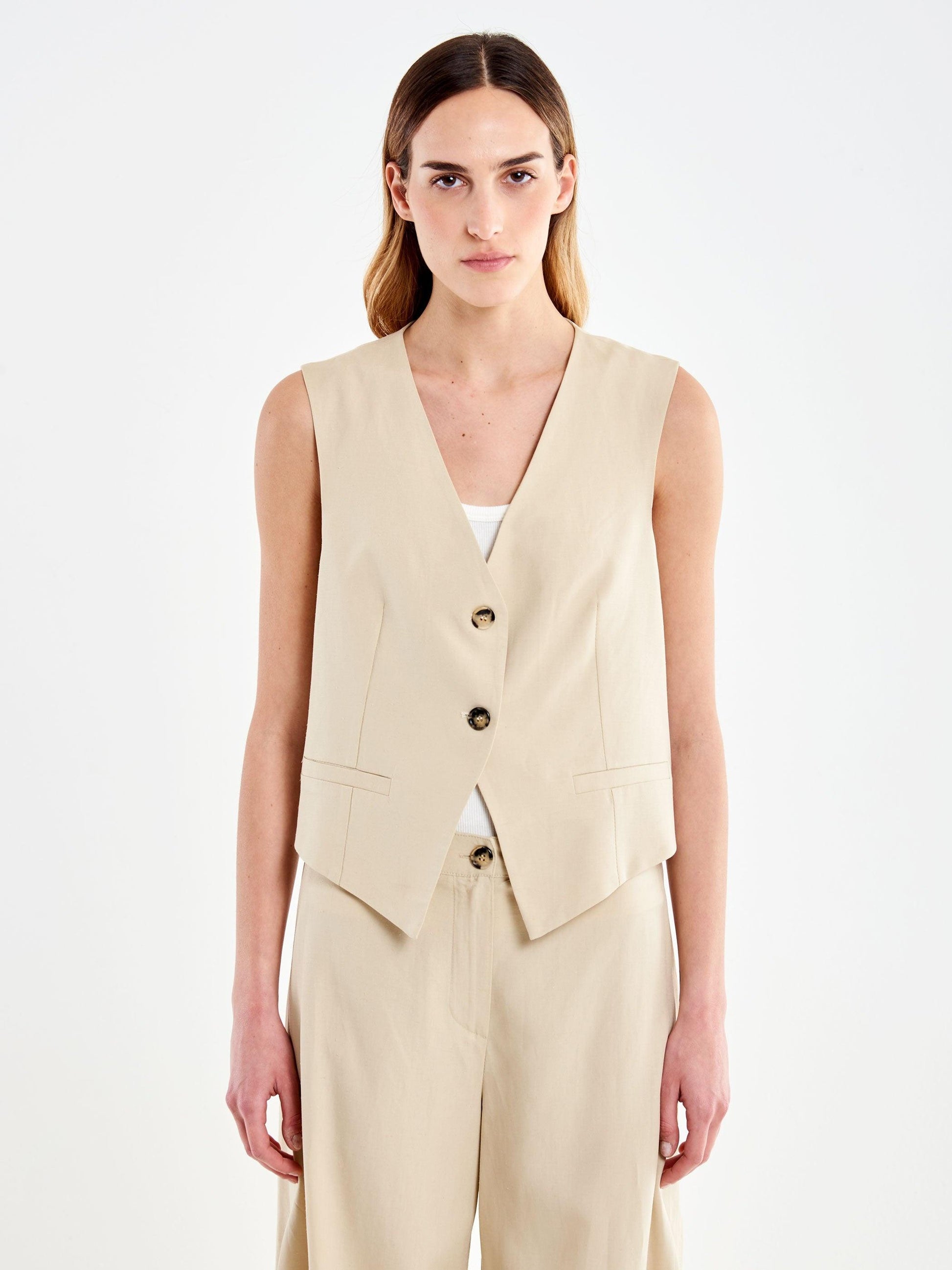 giacca gilet TAB1625 BEIGE VICOLO 