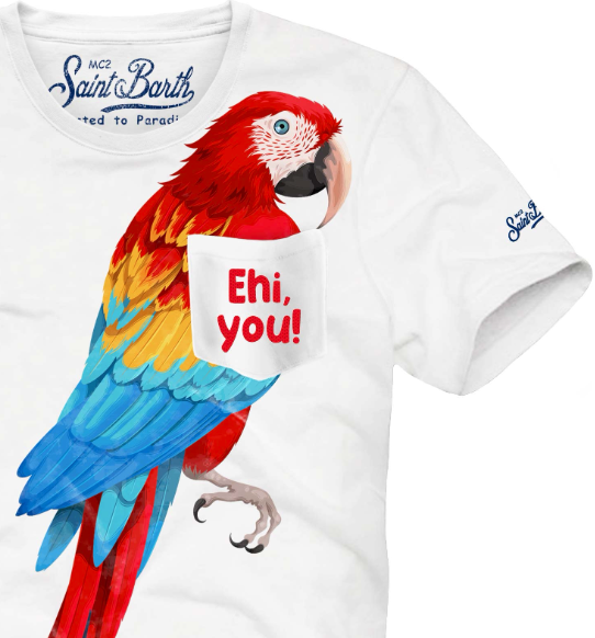 T-SHIRT CARTONE EDDY EMPG01 MC2 SAINT BARTH 