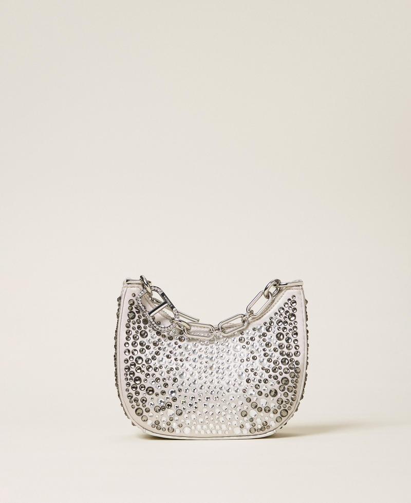borsa croissant con strass 252TB7213 00995 TWINSET 