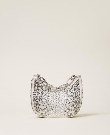 borsa croissant con strass 252TB7213 00995 TWINSET 