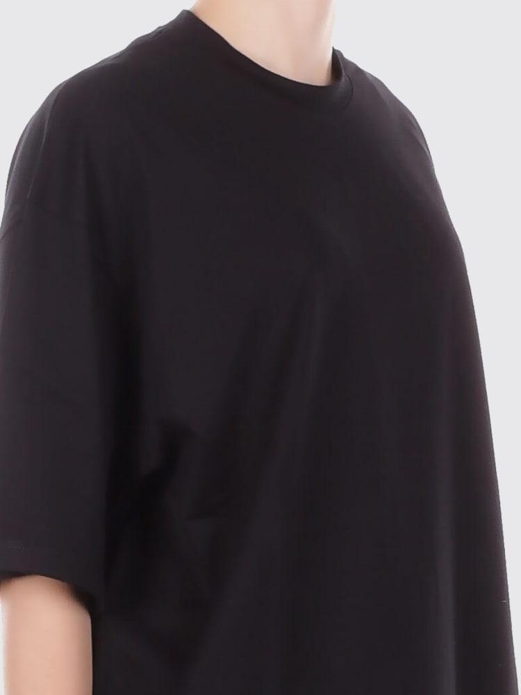 t-shirt over DS073JF0350DXXX 999 DONDUP 