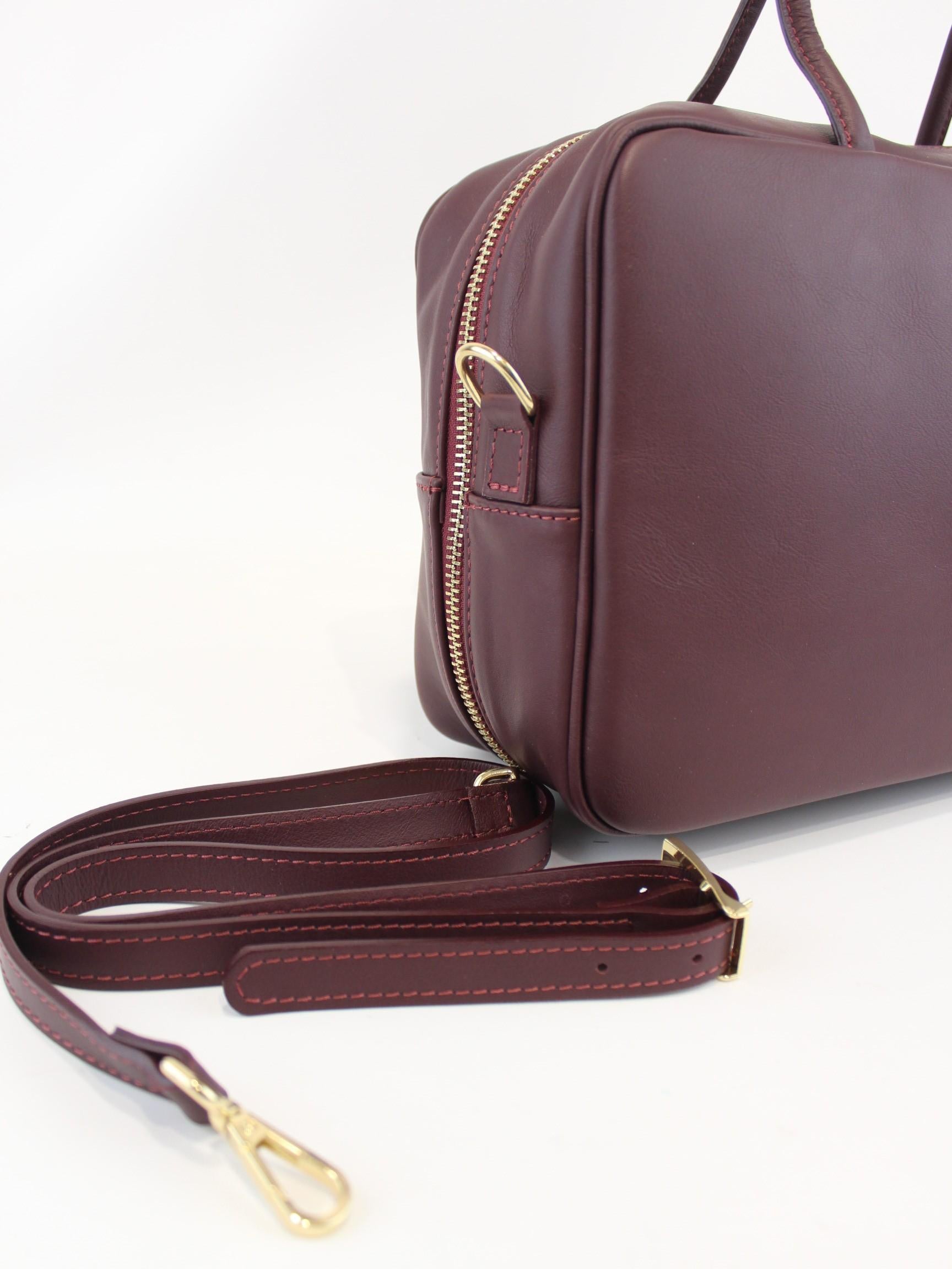 borsa a bauletto trunky TRUNKY BORDEAUX AVENUE 67 