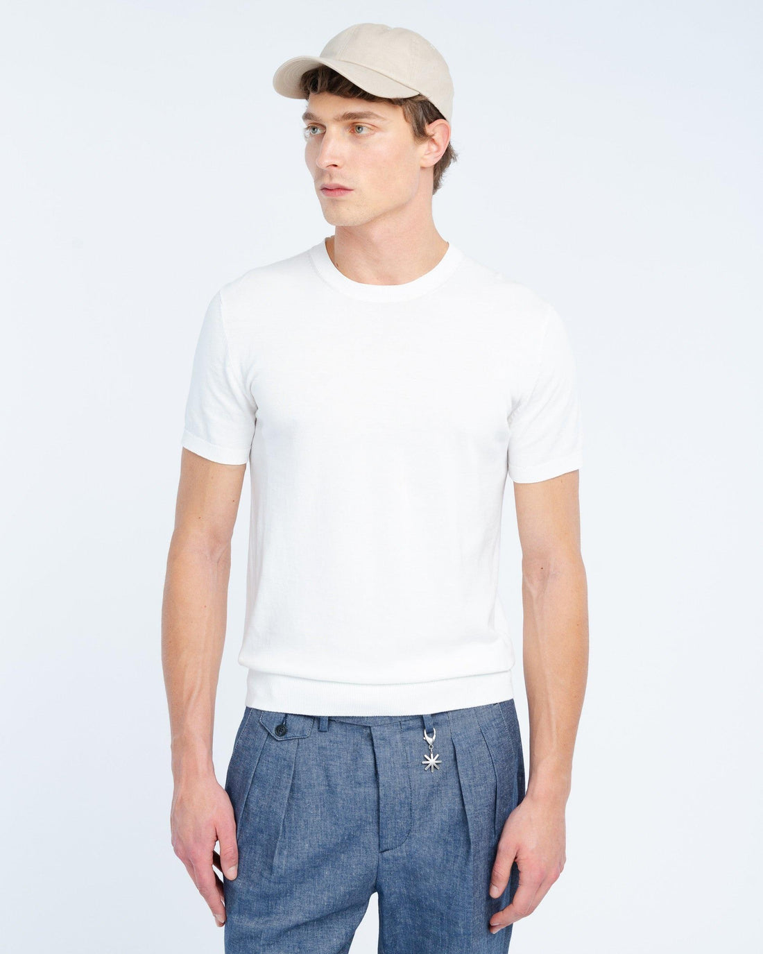 t-shirt in cotone manuel ritz 4032M503 263310 02 MANUEL RITZ 