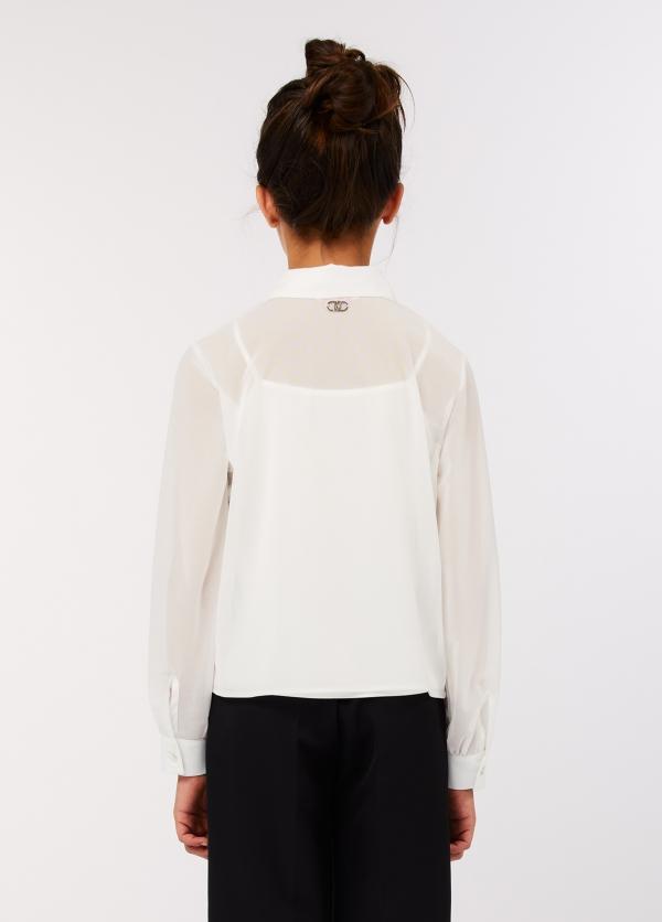 camicia in jersey GA6086J4966 P9455 LIU JO JUNIOR 