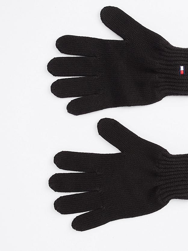 guanti con bandierina AU0AU01657 BDS TOMMY HILFIGER KIDS 