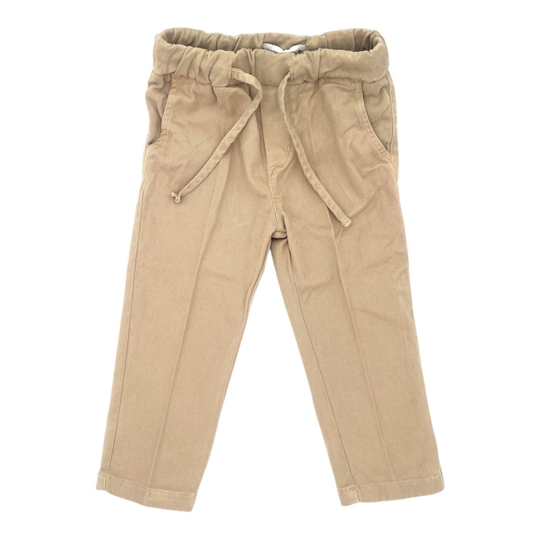 pantalone con coulisse MR3169 BEIGE MANUEL RITZ KIDS 